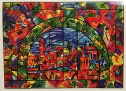 Image of Note Card (Stained Glass) - 25/Pk