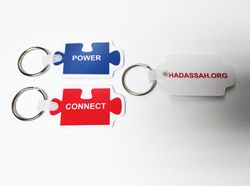Image of "Connection is Power" Member Campaign Keychain