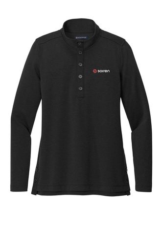 Brooks Brothers Women's Mid-Layer Stretch 1/2-Button image thumbnail