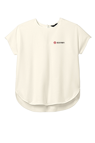 Mercer+Mettle Women's Stretch Crepe Crew image thumbnail