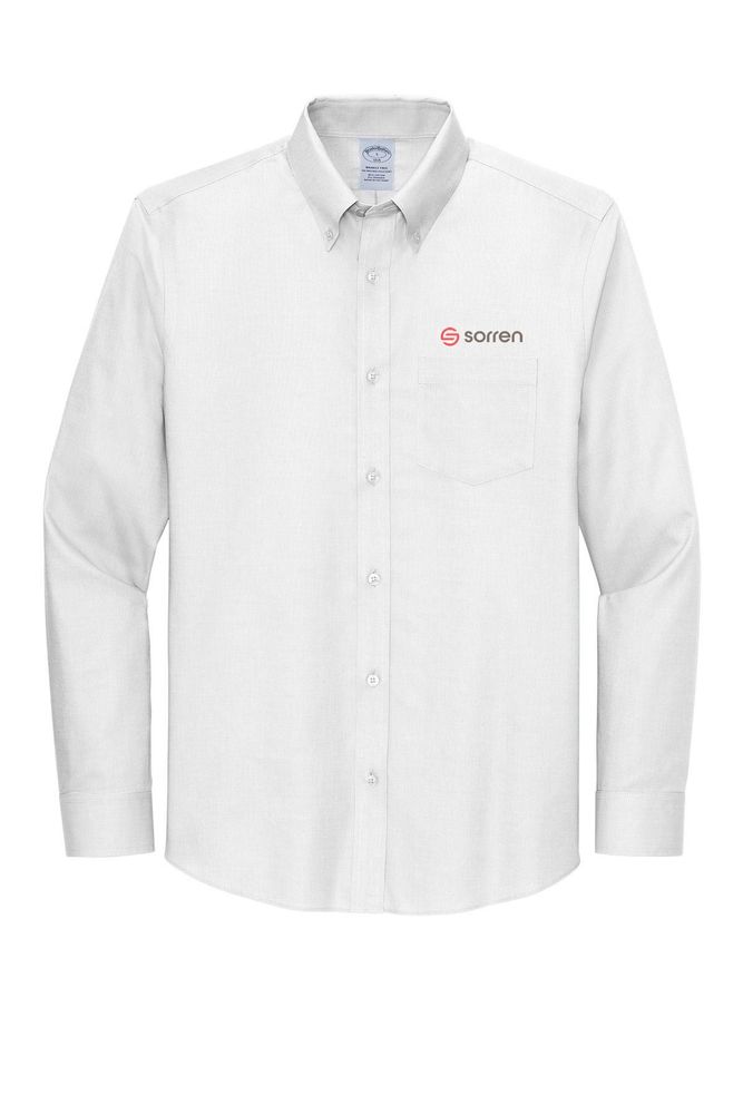 Brooks Brothers Wrinkle-Free Stretch Nailhead Shirt  primary image