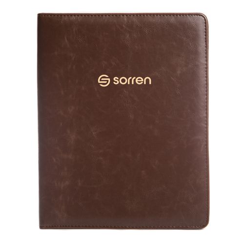 Leather Laser Etched Padfolio image thumbnail