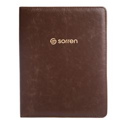 Image of Leather Laser Etched Padfolio