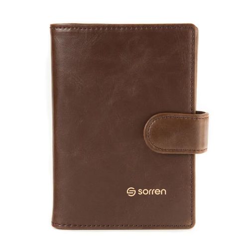 Leather Laser Etched Pocket Journal image thumbnail