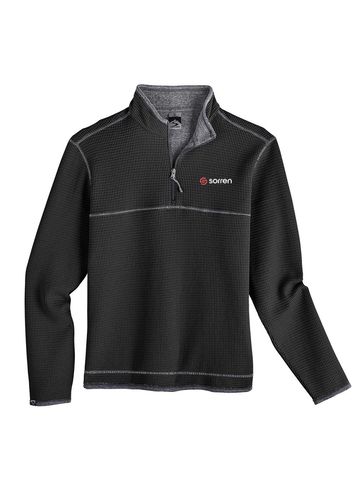 Storm Creek Men's Maverick Waffle Knit Quarter Zip image thumbnail