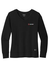 Image of OGIO Women's Luuma Flex Long Sleeve V-Neck