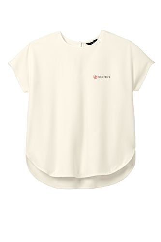 Mercer+Mettle Women's Stretch Crepe Crew image thumbnail