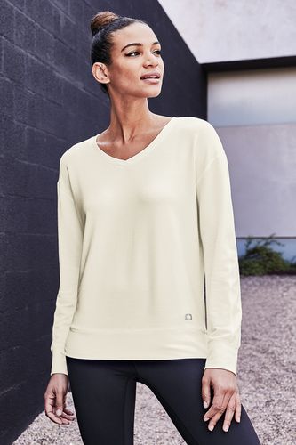 OGIO Women's Luuma Flex Long Sleeve V-Neck image thumbnail