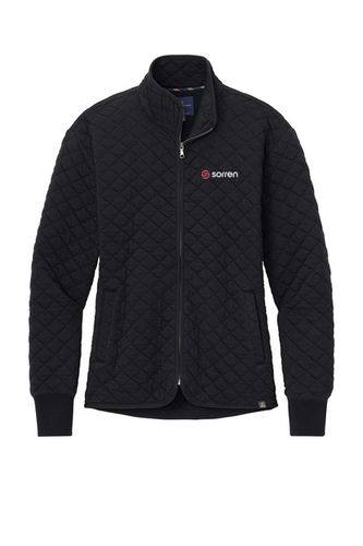 Brooks Brothers Women's Diamond Quilt Full-Zip image thumbnail