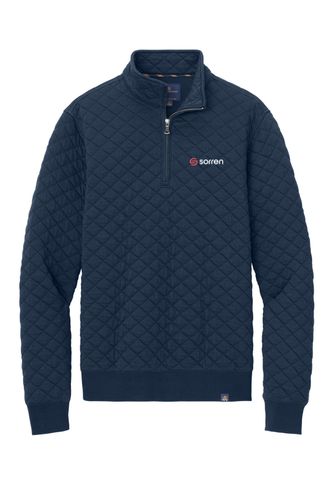 Brooks Brothers Diamond Quilt 1/4-Zip image thumbnail