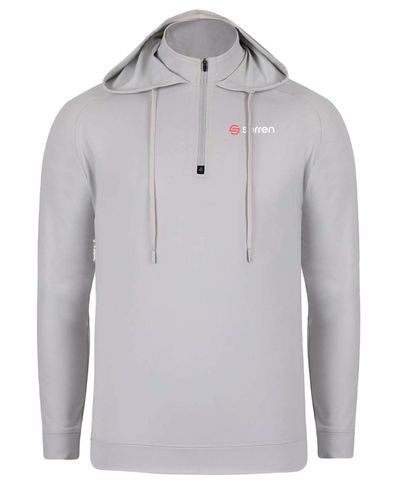 Swannies Unisex Vandyke Quarter-Zip Hooded Pullover image thumbnail