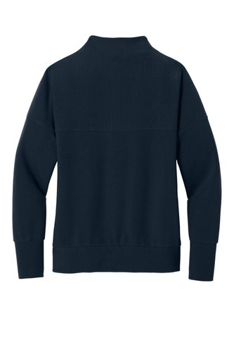 Mercer+Mettle Women's Linear Texture 1/4-Zip image thumbnail