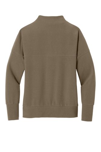 Mercer+Mettle Women's Linear Texture 1/4-Zip image thumbnail