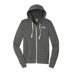 Image of BELLA+CANVAS Unisex Triblend Sponge Fleece Full-Zip Hoodie