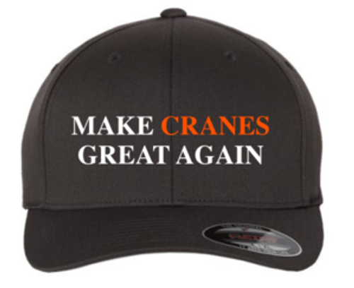 Make Cranes Great Again - Snapback Trucker Cap image thumbnail