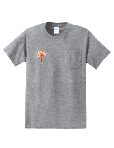 You Lift Bro? - Grey Pocket Tee image thumbnail