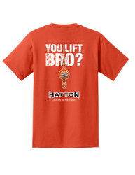 Image of You Lift Bro? - Orange Pocket Tee