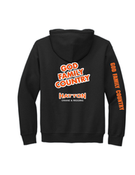 Image of God Family Country - Black Hoody