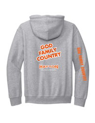 Image of God Family Country - Grey Hoody