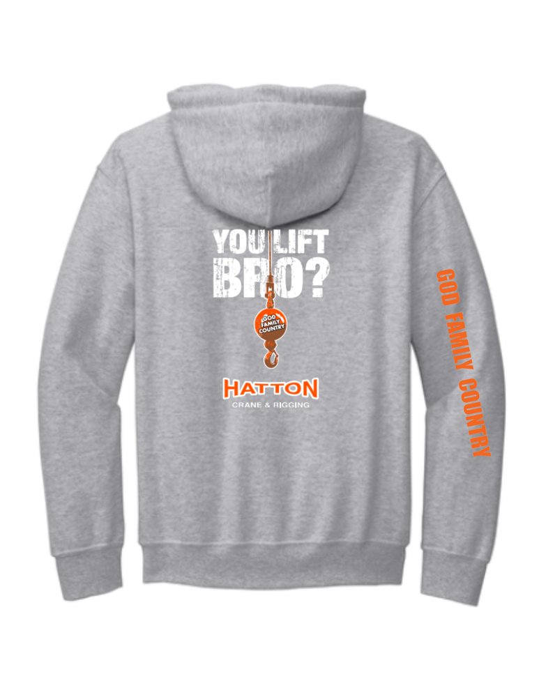You Lift Bro? - Grey Hoodie primary image