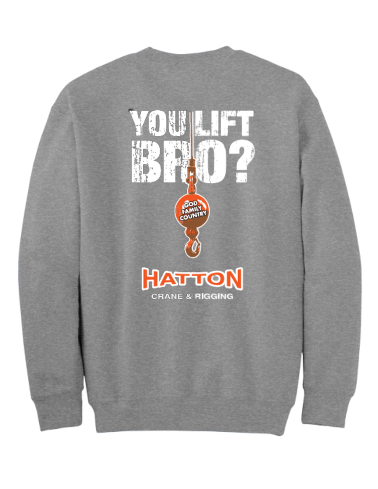 You Lift Bro? - Grey Crewneck primary image