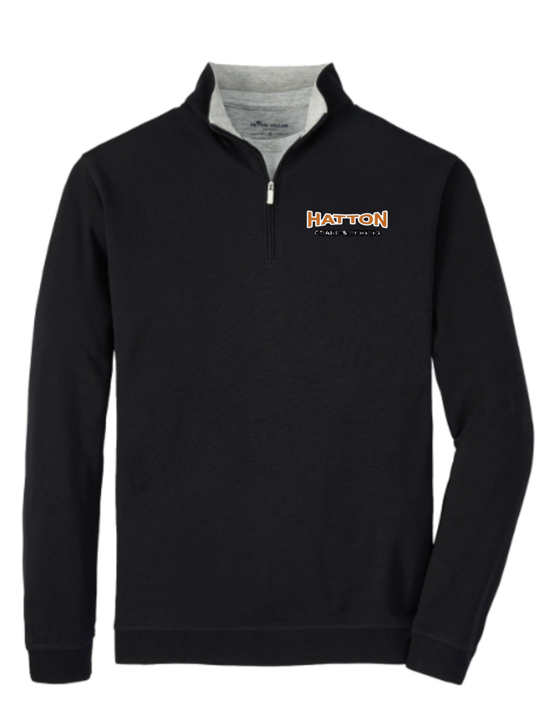 Peter Millar Men's - Black Quarter Zip primary image