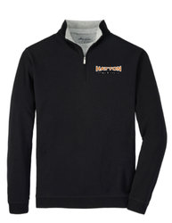 Image of Peter Millar Men's - Black Quarter Zip