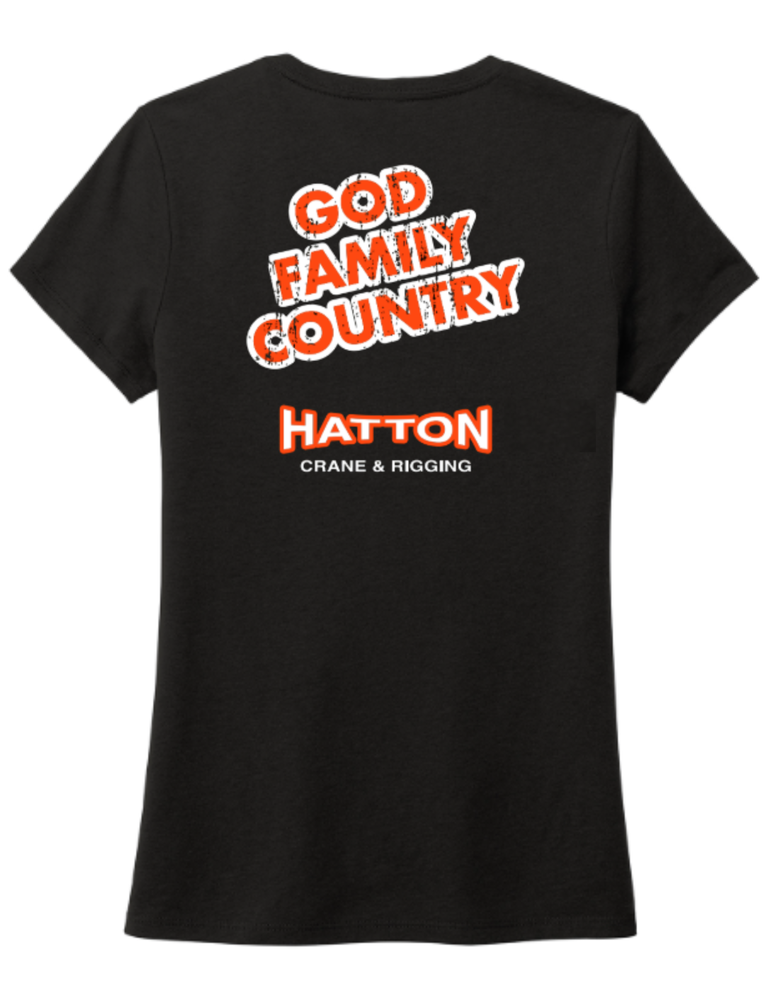 God Family Country - Black Tri Tee  primary image