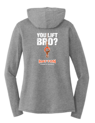 Image of You Lift Bro? - Grey Women's Hoodie