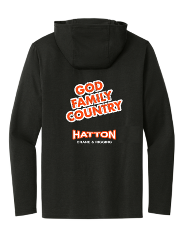 God Family Country - Black Men's Hoodie  image thumbnail