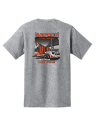 Image of Hatton 6400 - Grey Pocket Tee 
