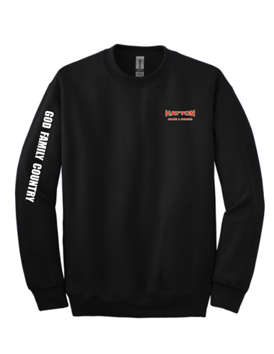 Hatton 6400 - Black Crewneck image thumbnail