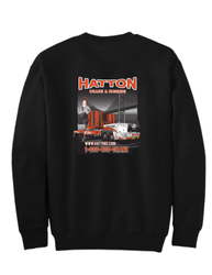 Image of Hatton 6400 - Black Crewneck