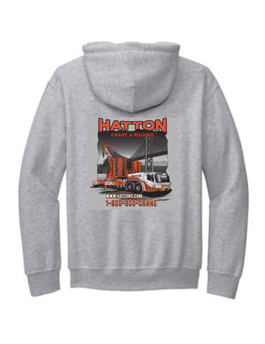 Hatton 6400 - Grey Hoody image thumbnail