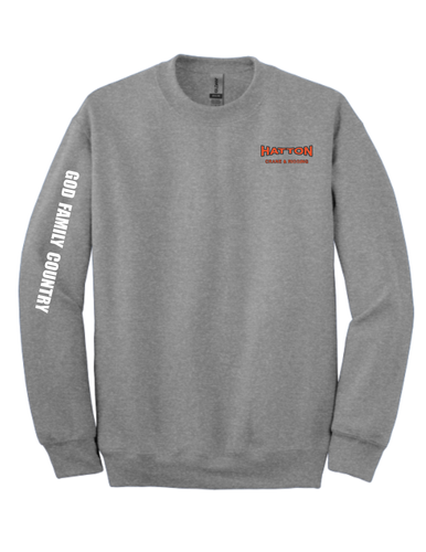 Hatton 6400 - Grey Crewneck image thumbnail