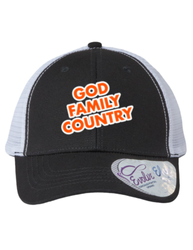 Image of God Family Country - Women's Trucker White
