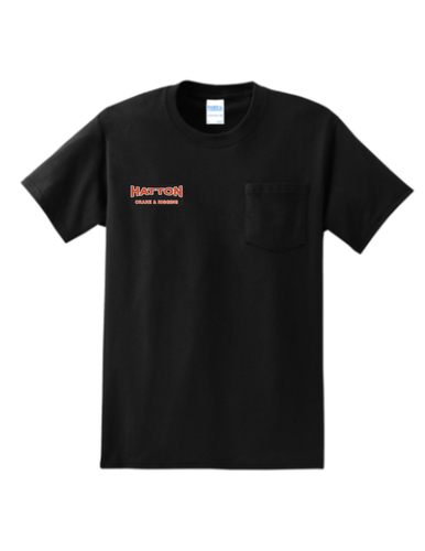 Hatton 6400- Black Pocket Tee image thumbnail