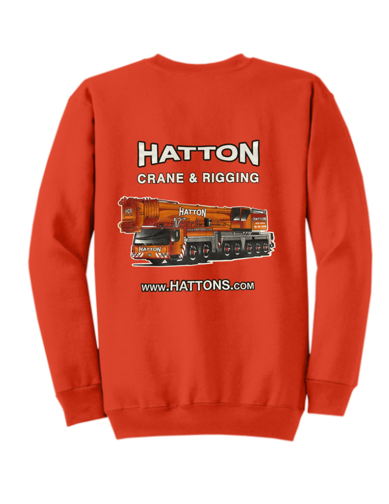 Hatton 6400 - Orange Crewneck  primary image