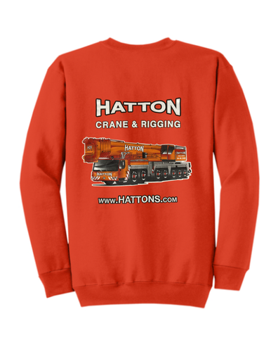Hatton 6400 - Orange Crewneck  image thumbnail