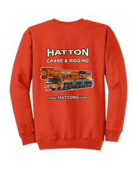 Image of Hatton 6400 - Orange Crewneck 