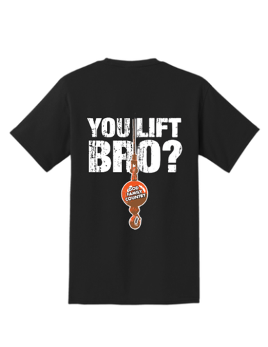 You Lift GFC- Black Tee image thumbnail
