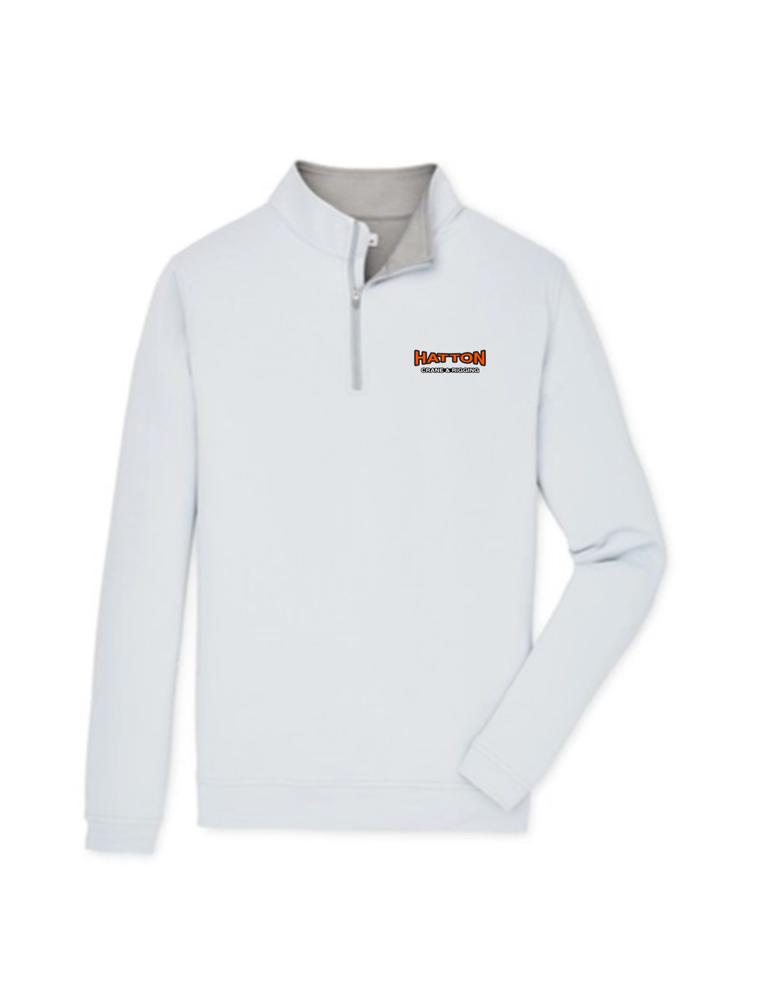 Peter Millar Men's - British Grey Quarter Zip primary image