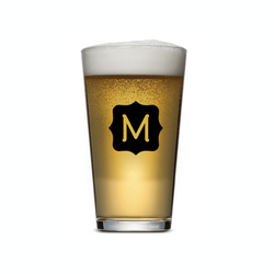 Image of M Frame 16oz Chelsea Pub Glass - Set of 4