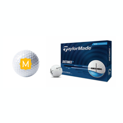 Image of M Frame TaylorMade Distance+ Golf Balls (12-pack)