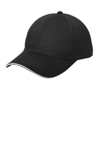 Port & Company Unstructured Sandwich Bill Cap.  image thumbnail