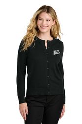 Image of Port Authority Women's Easy Care Crewneck Cardigan Sweater