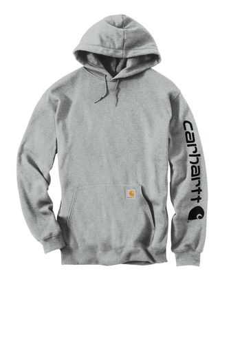 Carhartt Midweight Hooded Logo Sweatshirt image thumbnail