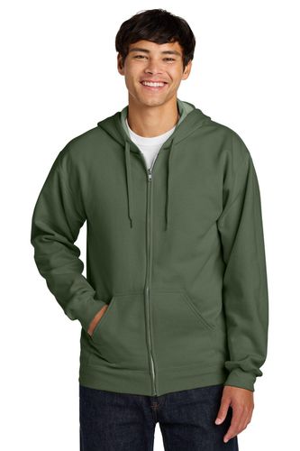 Gildan Softstyle Midweight Fleece Full-Zip Hooded Sweatshirt  image thumbnail