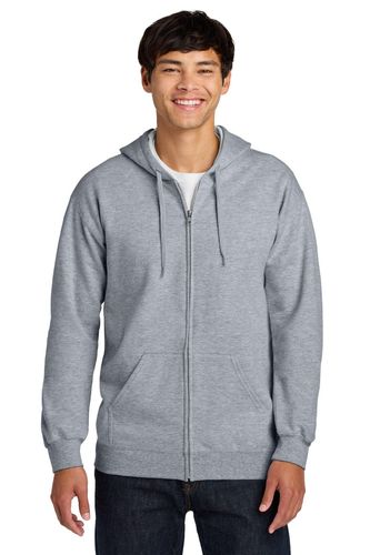 Gildan Softstyle Midweight Fleece Full-Zip Hooded Sweatshirt  image thumbnail