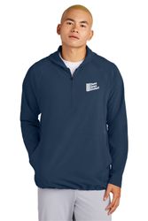 Image of Sport-Tek Repeat 1/2-Zip Long Sleeve Hooded Jacket 